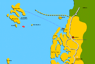 surin islands location